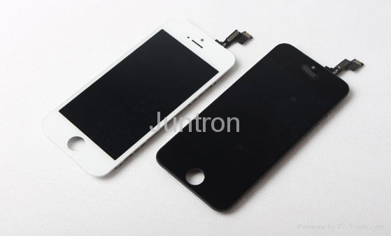 completed For iPhone 5 lcd screen digitizer touch with frame replacement  2