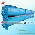 Industrial screw auger conveyor with low