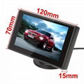 4.3 inch mirror micro display monitor 5