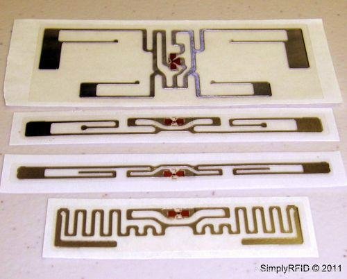 UHF Hit-9662 RFID Stickers Inlays with 70 X 17mm Size 5
