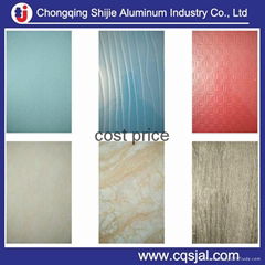8011 3003 alloy color coated aluminum foil for sale