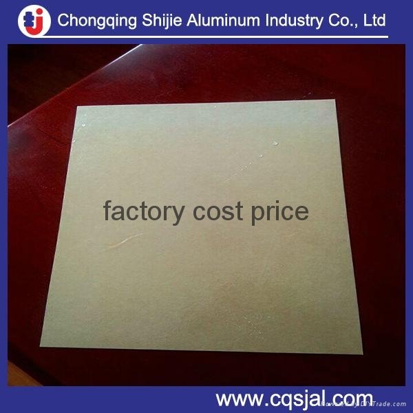 insulation aluminum coil sheet  composited with poly kraftpaper 3