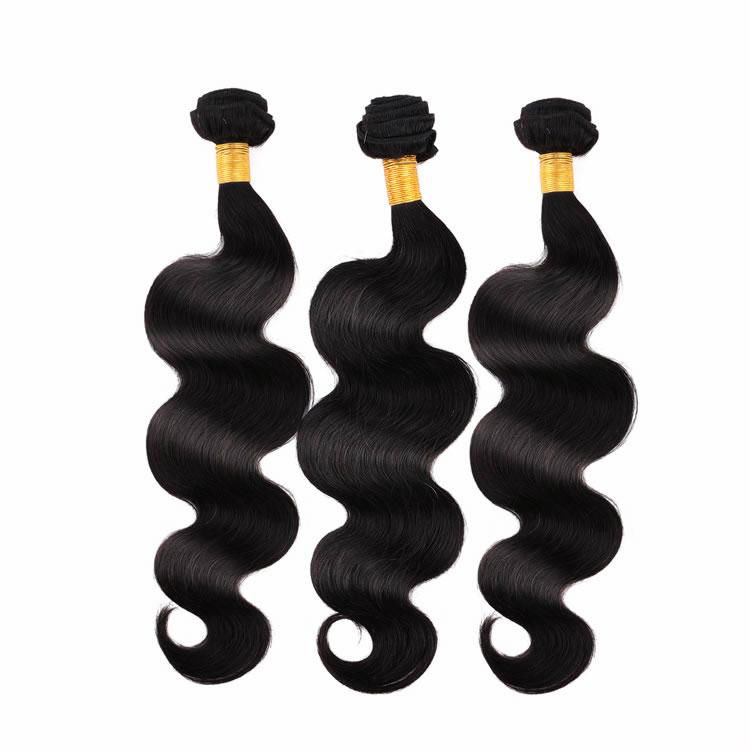 Virgin Indian hair body wave extensions 3 bundles 8-30 inch hot selling 