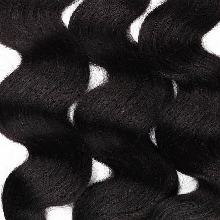 Virgin Indian hair body wave extensions 3 bundles 8-30 inch hot selling  4