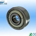 Double Shielded Small Deep Groove Ball Bearings 627Z High Temperature Bearings