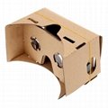Google Cardboard VR 3D Glass w/ Blueooth Control for iPhone 6 5.0" Screen Phone-