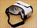 OEM Designer's Google Cardboard VR 3D Glasses W/ NFC Headband For 4-5.5'' Phone