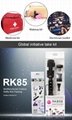 RK85E Phone Gopro Multi 7 in 1 Aluminium Monopod Bluetooth Handle Selfie Holder