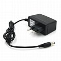 12V 2A Universal Power Adapter Charger - Black ( EU/US Plug / 5.5*2.1mm)
