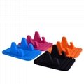 Anti-slip Mat Soft Silicone Car Mount Holder for Cellphone 