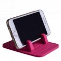 Anti-slip Mat Soft Silicone Car Mount Holder for Cellphone 
