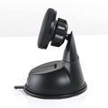 360 Degree Rotate Suction Cup Magnetic Car Mount Holder for IPHONE /Samsung