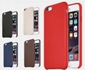 Original Genuine Leather Back Case With Logo For Apple iPhone 6 6 plus 