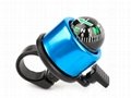 Bike Bicycle Cycling Aluminum Alloy Ring Bell w/ Compass 