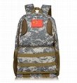 Outdoor Mountain Climbing National Flag Camouflage Backpack Sports Travel Bag