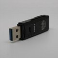 Portable USB 3.0 Micro SD / TF / SD SDXC MMC Card Reader