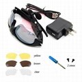  Bluetooth Music Sunglasses w/ Handsfree BT 4.0 Headset + 3 Pair Lens