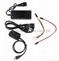 USB 2.0 to IDE / SATA Hard Drive Cable + Power Adapter 