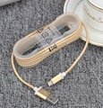 Nylon Braided Micro USB Data Charging Cable For Samsung LG Android phone 1.5M