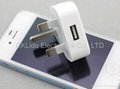 UK Plug 1A USB Powered Adapter Wall Charger For iPhone 6 6 plus