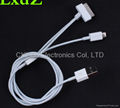 Multi 3in1 usb data charge cable for iPhone iPad Samsung TAB