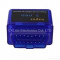 ELM327 Mini Bluetooth V1.5 OBD2 Auto Car Diagnostic Scanner Adapter Tool