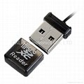Mini USB 2.0 Micro SD / TF Memory Card Reader 