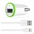 2A Belkin USB Car Charger / Adapter With USB Cable Set For iPhone 6