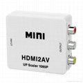 HDMI to AV Video Audio Converter / Adapter