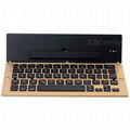 Metal F18 58-Key Bluetooth Wireless Keyboard for iPhone,iPad,Samsung Phone