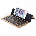 Metal F18 58-Key Bluetooth Wireless Keyboard for iPhone,iPad,Samsung Phone