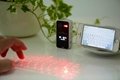 Projection Laser Wireless Bluetooth Virtual Keyboard With LCD for Tablet Phone