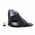 DELUX M618 2.4GHz Wireless Vertical Laser Mouse