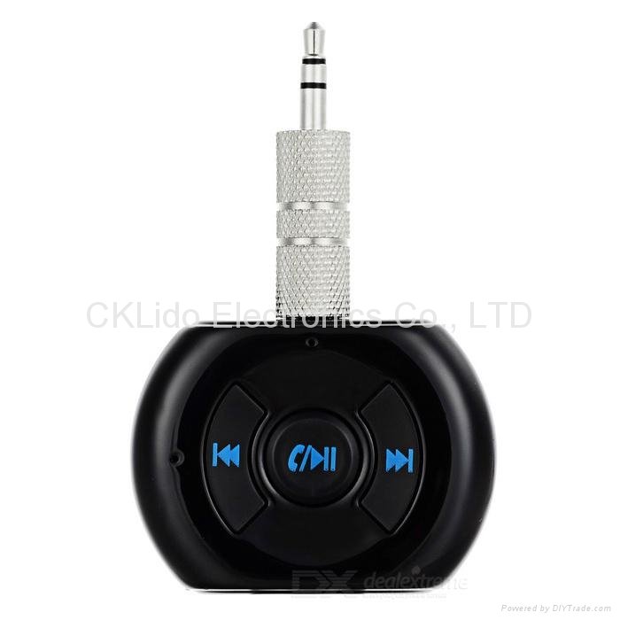 Wireless Car Bluetooth V3.0+EDR 3.5mm Hands-Free Audio Music ReceiverEK201 3.5mm