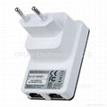 WN523N2 Portable Wall-Plug Wireless-N Router w/ WiFi Repeater