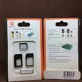 Grifin Nano SIM Card to Micro / Standard SIM Card Adapters for IPHONE Samsung 4