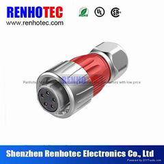 RENHOTEC waterproof power connector 5pins