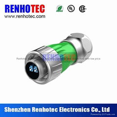 RENHOTEC waterproof IP65/IP67 optical connector