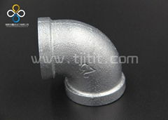 China high quality malleable iron pipe fittings 90 elbow