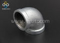 China high quality malleable iron pipe fittings 90 elbow 3