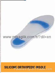 Orthopedic Silicone İnsoles,  corks  and heals