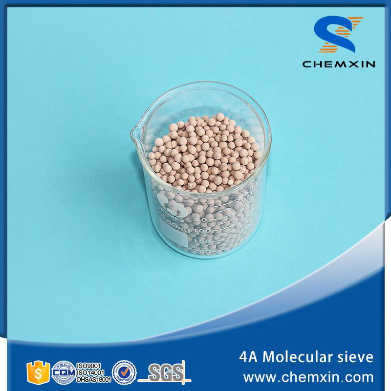 0.4nm pore opening molecular sieve type 4a for removal of CO2 from natural gas 2