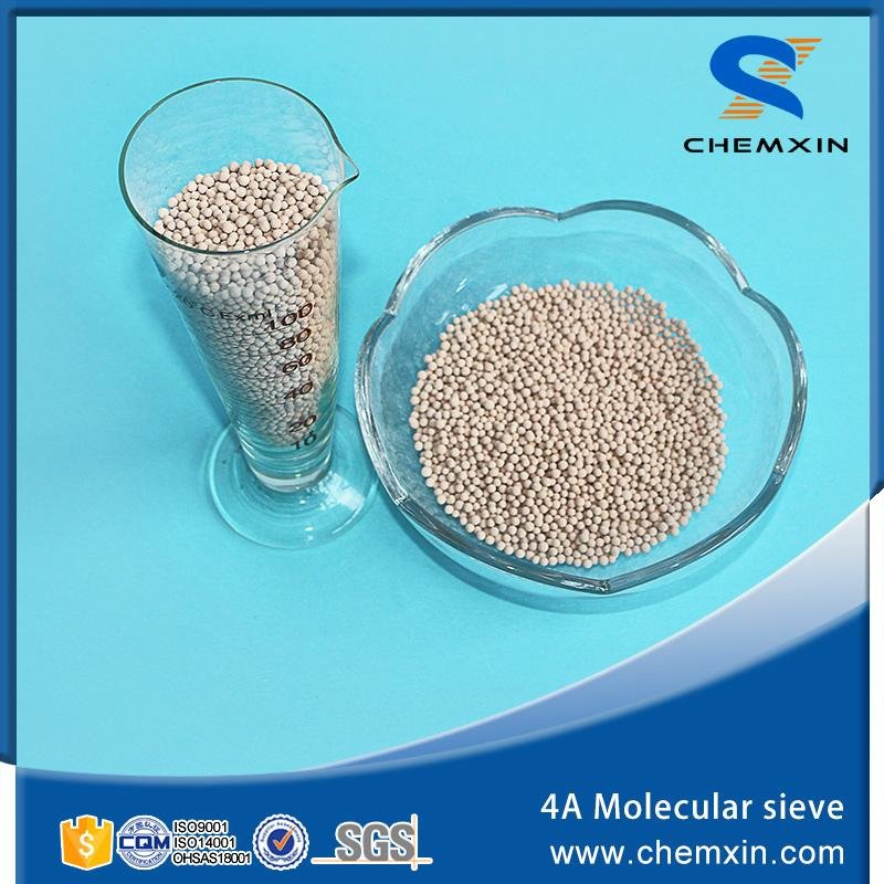 0.4nm pore opening molecular sieve type 4a for removal of CO2 from natural gas 4