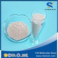 Good mass transfer rates zeolite 13x molecular sieve for removal of co2