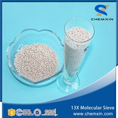 Good mass transfer rates zeolite 13x molecular sieve for removal of co2