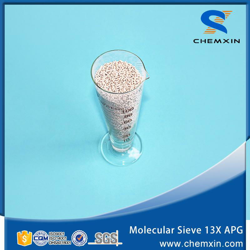 Fast adsorption speed Na type molecular sieve 13x apg for air cryp-seperation 4