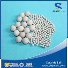 Support media 17% inert ceramic ball for