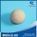 Good refractoriness refractory ball for