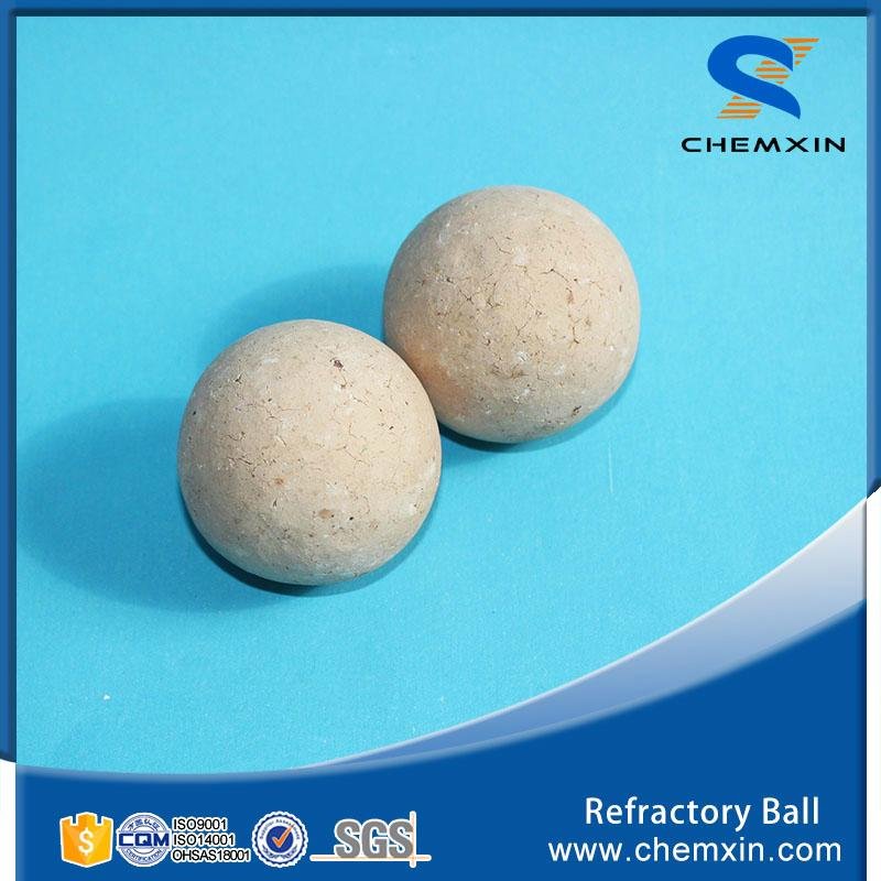 Good refractoriness refractory ball for shift converter 4
