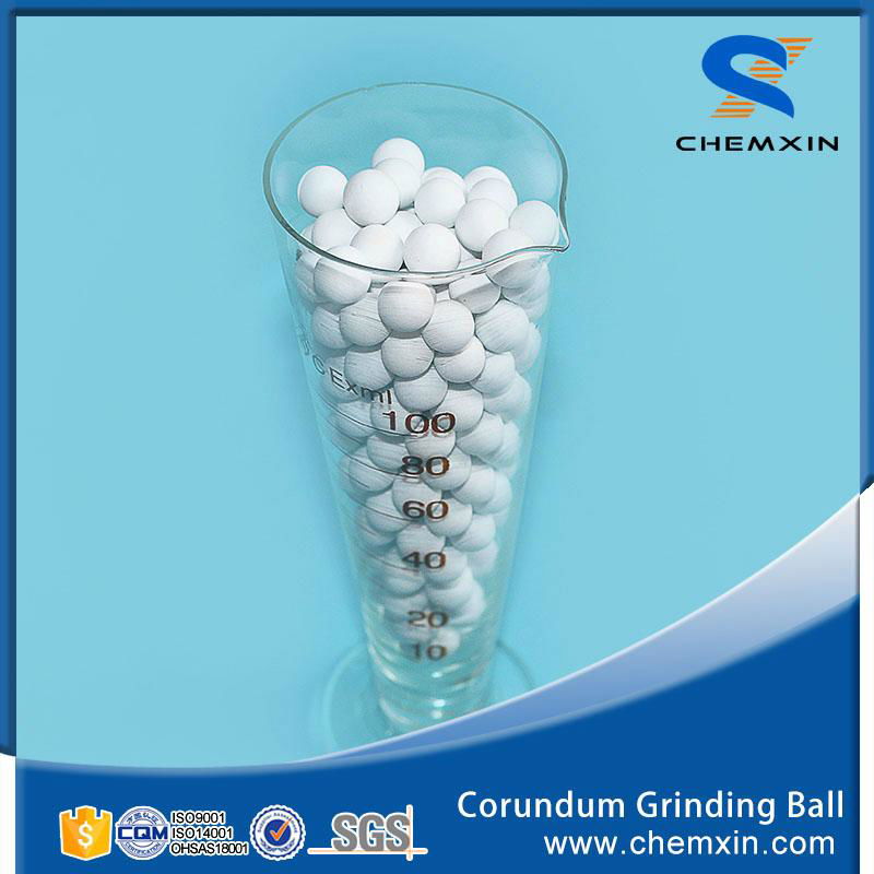 High corundum hardness corundum balls for ball mill and mixing mill 2
